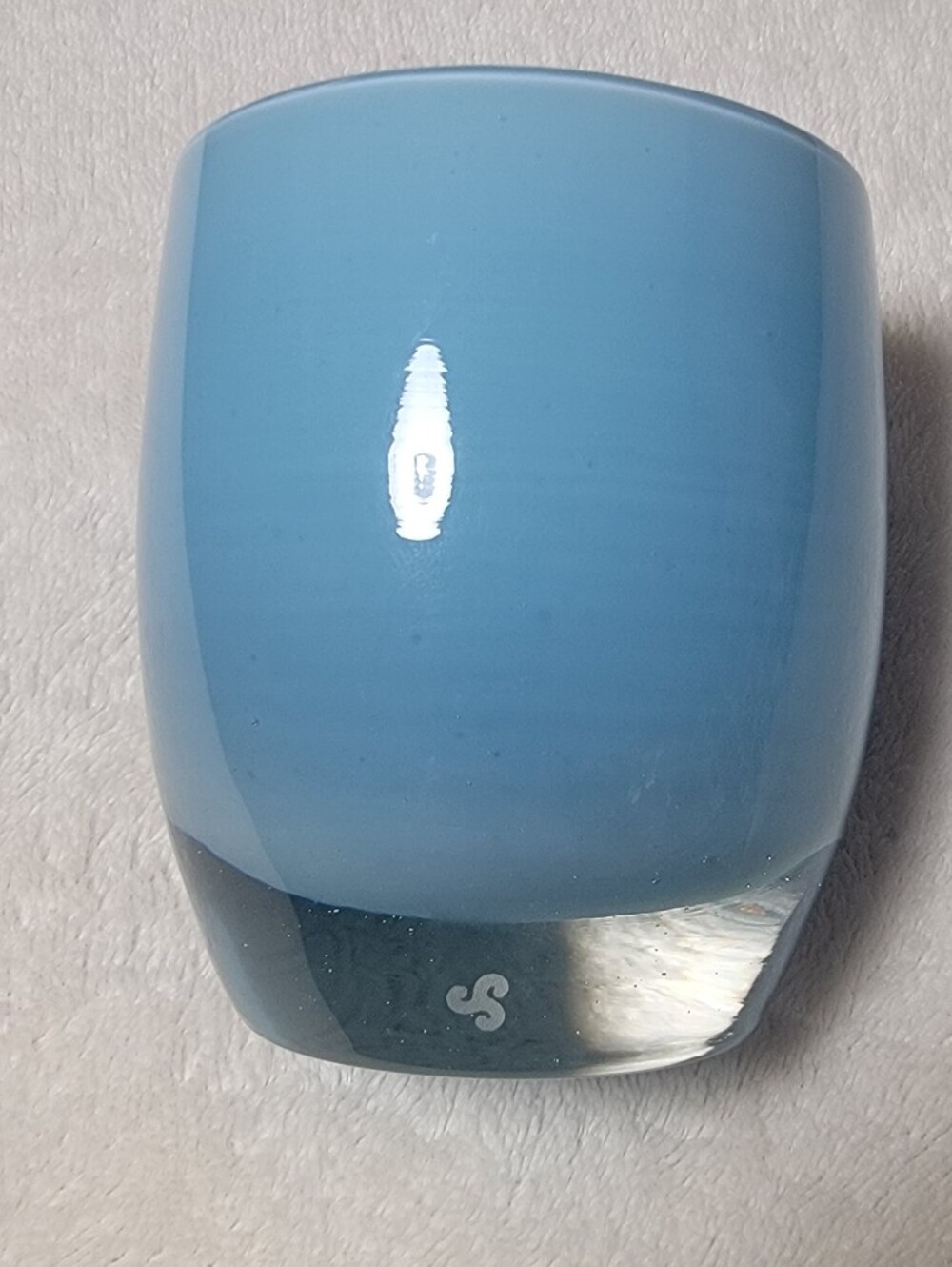 Blue glassybaby